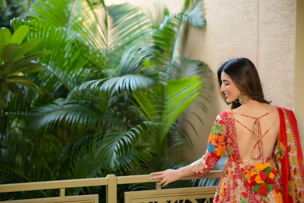 VAANI FLORAL COTTON SUIT SET