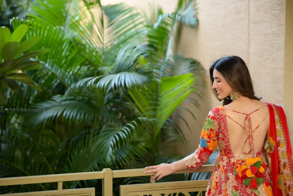 VAANI FLORAL COTTON SUIT SET